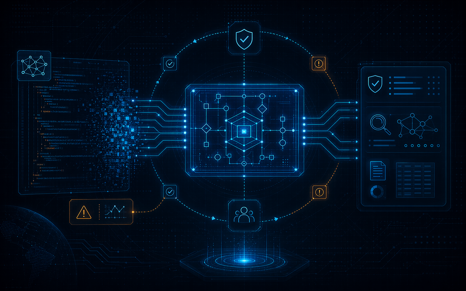 Editorial cover for Why AI-Generated Code Needs Blueprints and External Checks